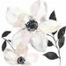 Red Barrel Studio® Black & Blush Anemone II Canvas in Black/Pink | 20 H x 20 W x 1.25 D in | Wayfair 4F7D2403DFC0438F9FCA5E26D45291FC