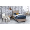 Talamo Italia Letto singolo Erika, Letto contenitore con rivestimento in ecopelle, 100% Made in