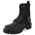 Black Biker Boots for Women - Black Combat Boots, Black Chunky Boots Women, Combat Boots Women, Military Boots for Women, Womens Combat Boots, Chunky Black Boots, Ladies Biker Boots - Black Size 7