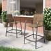 VredHom Outdoor Patio Bar Stools Lightweight Bar Chairs - 21.3" W x 22.5" D x 44" H