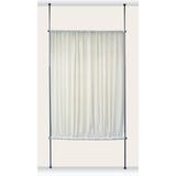 Versailles' Faux Linen Privacy Panel (48in x 72in) by Versailles Home Fashions in Natural