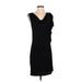 Daisy Fuentes Casual Dress - Sheath: Black Dresses - Women's Size Small