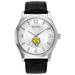 Silver Fort Valley State Wildcats Leather Watch