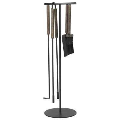 Blomus ASHI 5 Piece Fireplace Tool Set