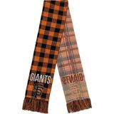 FOCO San Francisco Giants Plaid Color Block Scarf