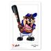 Tasmanian Devil New York Mets 11'' x 17'' Looney Tunes Fine Art Print