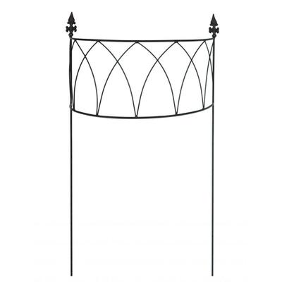 Trendline - Halbrankgitter aus Metall ca. 100 cm Höhe Gitter Pflanzen Garten Image