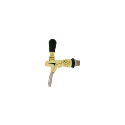 Kompensatorhahn, Zapfhahn, gold, TOPP!, Length:55 mm