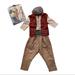 Disney Costumes | New Disney Aladdin Live Action Boys 4 - 6 Halloween Costume | Color: Red/Tan | Size: Small (4-6)