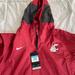 Nike Jackets & Coats | Nike Ncaa Wsu Cougars On Field Dri Fit 1/4 Zip Up Windbreaker Medium | Color: Gray/Red | Size: M