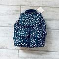 Kate Spade Bags | Kate Spade Carley Navy Blue Floral Medium Backpack | Color: Blue/White | Size: Os