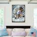 Designocracy Gather In Peace Father Winter Animals Wall Art Pallet By Jody Bergsma Wood in White | 36 H x 24 W x 2 D in | Wayfair 8592968BP-JB-36