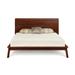 Copeland Furniture Catalina Solid Wood Platform Bed Wood in Brown/Red | 40 H x 66.5 W x 87 D in | Wayfair 1-CAL-32-33