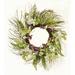 Gracie Oaks Springsong 22" Polyethylene Wreath Most Realistic Faux in Green | 22 H x 22 W x 4 D in | Wayfair 4B698FED937E4C2380129938DE7A223C