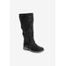 Women's Bianca Briana Water Resistant Knee High Boot by MUK LUKS in Black (Size 9 1/2 M)