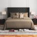 Willa Arlo™ Interiors Raines Microfiber 6 Piece Comforter Set Polyester/Polyfill/Microfiber in Gray | King Comforter + 5 Additional Pieces | Wayfair