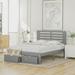 Red Barrel Studio® Full Size Platform Bed w/ Drawers 2 Colors Wood in Gray | 40.6 H x 54.1 W x 75 D in | Wayfair F68FFB0ACA534AAE80FE432C410B9994