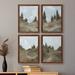 Loon Peak® West Fork Hiking Trail I - 4 Piece Picture Frame Print Set on Canvas Canvas, Solid Wood in White | 47 H x 31.5 W in | Wayfair