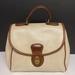 Coach Bags | Coach Pebbled Leather Top Handle Satchel Purse | Color: Brown/Cream | Size: Os