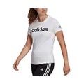 adidas Damen Essentials Slim Langarm T-Shirt, White/Black, XS