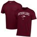 Men's Under Armour Maroon Southern Illinois Salukis Arch Over Performance T-Shirt