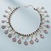 Anthropologie Jewelry | Bib Necklace | Color: Silver/White | Size: Os