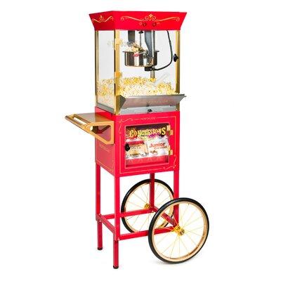 Nostalgia 2.5 oz. Popcorn Machine w/ Cart, Glass i...