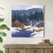 Loon Peak® Mountain Creek I Canvas in White | 36 H x 36 W x 1.25 D in | Wayfair B5C03EA05A304ADF8C657F32D0585D4F