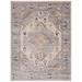 Gray 132 x 0.35 in Indoor Area Rug - Martha Stewart Rugs Oriental Beige/Area Rug | 132 W x 0.35 D in | Wayfair MSR898B-7SQ