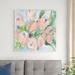 Red Barrel Studio® Tulip Bouquet II by Samuel Dixon - Wrapped Canvas Painting Canvas in White | 36 H x 36 W x 1.25 D in | Wayfair