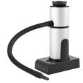 ANMINY SK306B Handheld Portable Smoker Gun Smoking Smoke Infuser For BBQ Cocktail Drink Food Aluminum in Gray | 6.22 H x 2.16 W x 3.54 D in | Wayfair