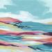 Orren Ellis Chromatic Coast I by June Erica Vess - Wrapped Canvas Painting Canvas | 12 H x 12 W x 1.25 D in | Wayfair