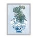 Stupell Industries Monstera Palm Plant Ornate Blue Bird Vase Scene By Melissa Wang Wood in Brown | 20 H x 16 W x 1.5 D in | Wayfair