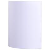 Wade Logan® Perri LED 9 Inch - Wall Sconce - Finish - CCT Selectable 3K/4K/5K Plastic in White | 10.5 H x 9 W x 4 D in | Wayfair