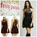 Free People Dresses | Free People Fit & Flare Party Dress | Color: Black/Red | Size: Various