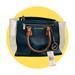 Michael Kors Bags | Authentic Michael Kors Leather Bag | Color: Blue/White | Size: Os