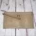 Michael Kors Bags | Michael Kors Zip Clutch | Color: Tan | Size: Os