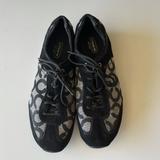 Coach Shoes | Coach Jacquard C Logo Shoes | Color: Black/Gray | Size: 7.5