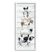 Stupell Industries Country Farm Animal Stack Cow Sheep Pig Rooster by Carol Robinson - Painting Print on Canvas Canvas | Wayfair af-559_wfr_13x30