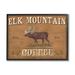 Stupell Industries Antique Elk Mountain Coffee Kitchen Sign Rustic Animal by June Erica Vess - Textual Art on Canvas in Brown | Wayfair