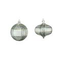 The Holiday Aisle® 4 Piece Solid Ball Ornament Set Plastic in Gray | 4 H x 4 W x 4 D in | Wayfair 6C72062AC4A9449B842D92EC7C5A90E5