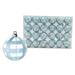 The Holiday Aisle® 24 Piece Solid Ball Ornament Set Plastic in Blue | 2 H x 2 W x 2 D in | Wayfair BB112528998F4B47B2E35384DA63959B