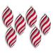 The Holiday Aisle® 6 Piece Solid Ball Ornament Set Plastic in Red/Gray | Wayfair 0BEC5646370E417C8194A3D490CB7D7F