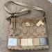 Coach Bags | Coach Crossbody Purse | Color: Cream/Tan | Size: Os