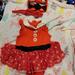 Disney Costumes | Minnie Mouse Dress | Color: Red/White | Size: 3-6mths