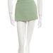 Gucci Skirts | Green Gucci Micro Mini Skirt | Color: Green/Tan | Size: 0