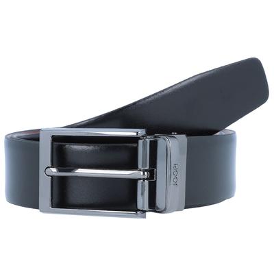 JOOP! Wendegürtel Leder 80 cm Schwarz Herren