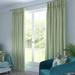 McalisterTextiles Solid Blackout Thermal Grommet Curtain Panels (DSQ is Set to 2) Polyester/Cotton Blend in Green/Blue | 90 H in | Wayfair
