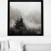 Loon Peak® Rising Mist, Smoky Mountains by Nicholas Bell - Photograph Plastic/Acrylic in Black/Green/White | 31.5 H x 31.5 W x 1 D in | Wayfair