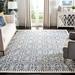 Blue/Navy 60 x 0.63 in Area Rug - Charlton Home® Sadik Geometric Handmade Tufted Wool Navy/Ivory Area Rug Wool | 60 W x 0.63 D in | Wayfair